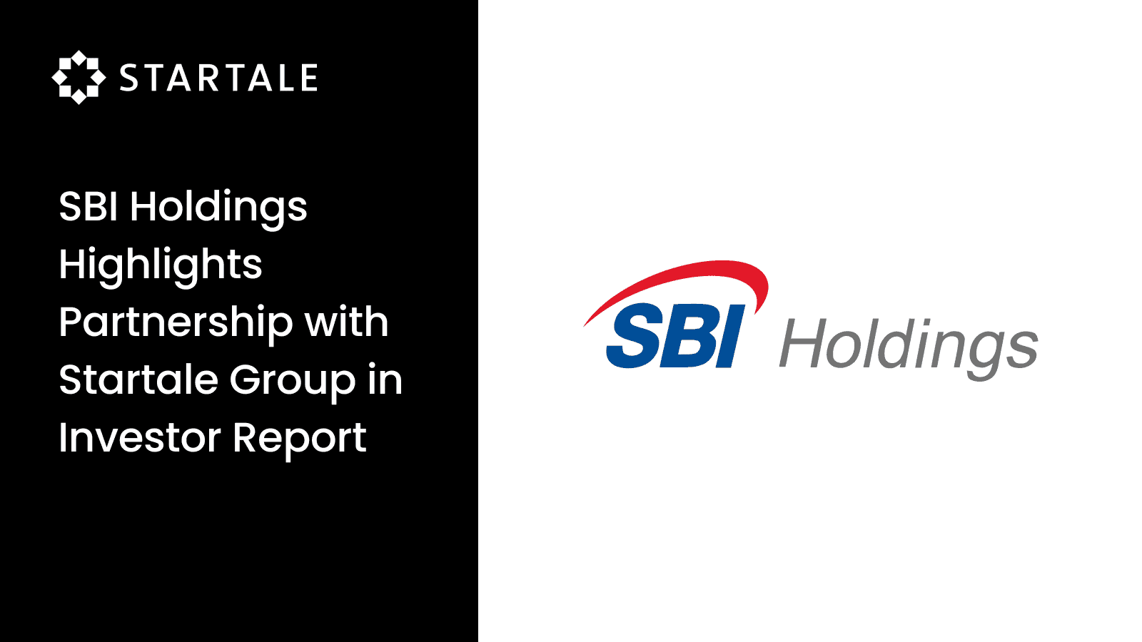 SBI Holdings Highlights Partnership with Startale Group in Investor Report, Advancing Onchain Tokenization and Stablecoin Exploration