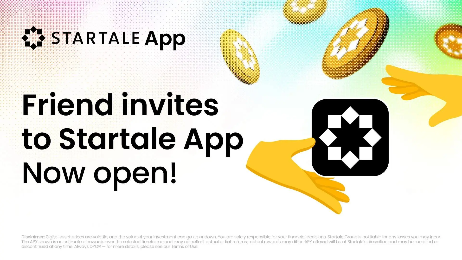 Startale App Friend Invites Are Now Available!